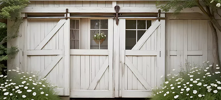 Rear Barn Door Repair in Newark, CA