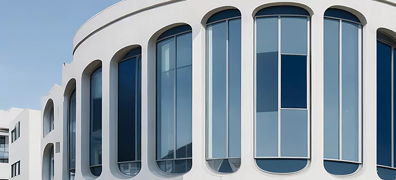 Geometric Window Curtains in Newark, CA