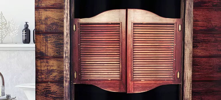 Installing Saloon Door Hinges in Newark, CA