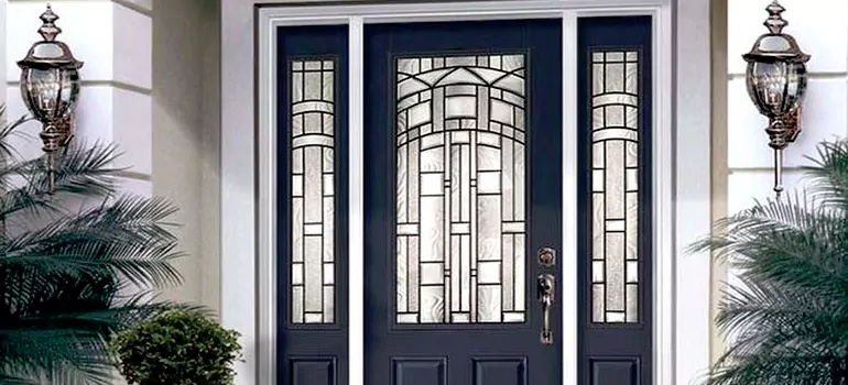 Stained Glass Door Panels in Newark, CA