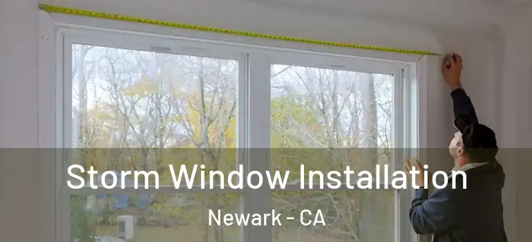  Storm Window Installation Newark - CA